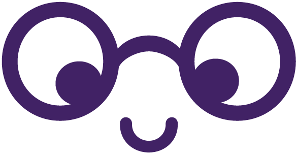 Nini Glasses Purple Icon